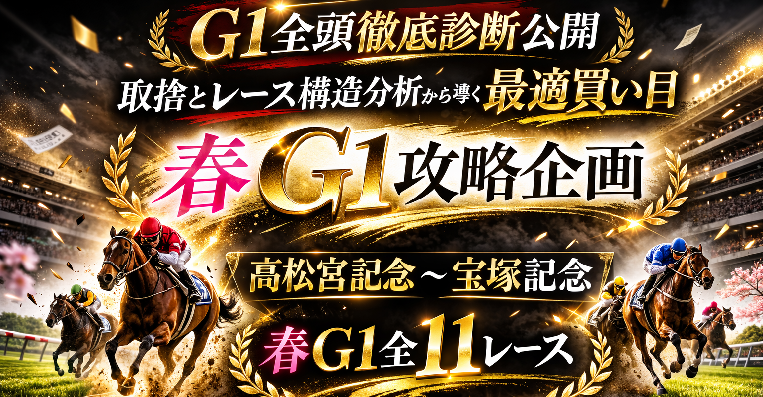 春G1攻略企画 TOP画像